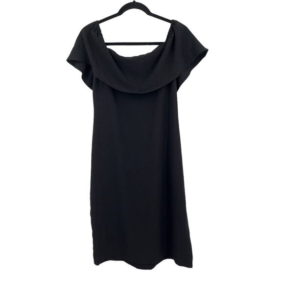 Charles Henry dress Off the shoulder black Small S - Picture 1 of 4